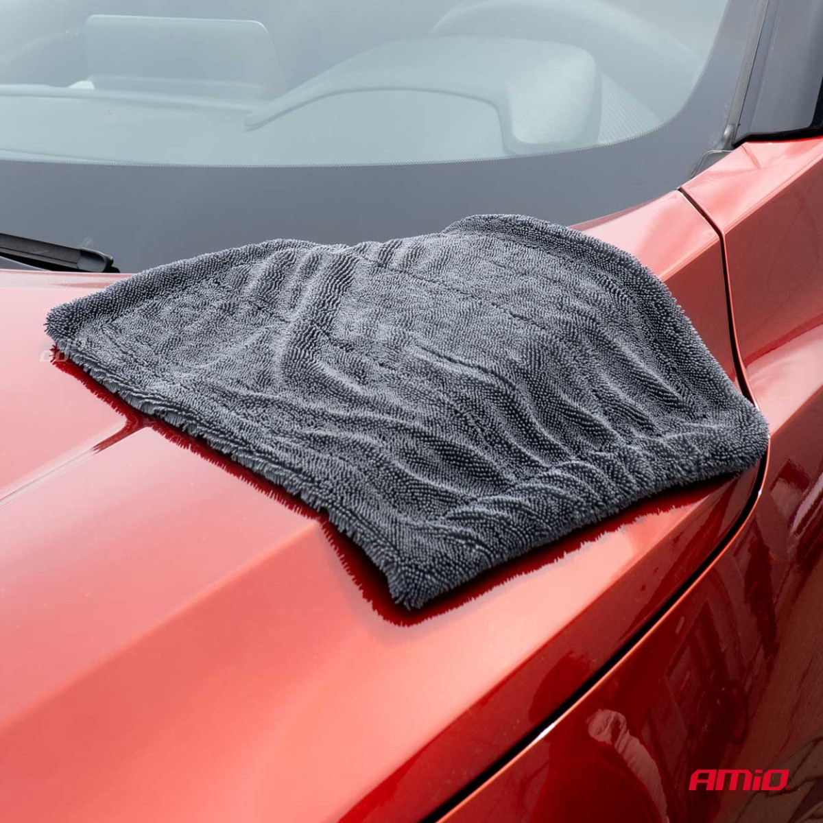 Mikropluošto rankšluoštis 40x60 cm, 1200 gsm AMIO-03760