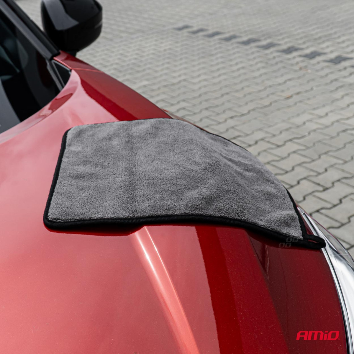 Mikropluošto poliravimo šluostė 30×40 cm 600 g/m² AMIO-02868