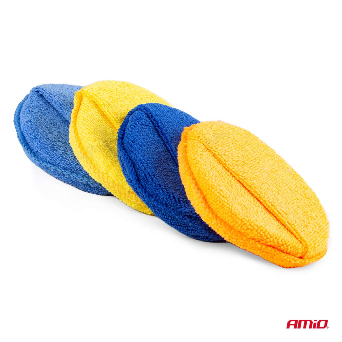 Mikropluošto kempinės poliravimui, 125 mm, 4 vnt.