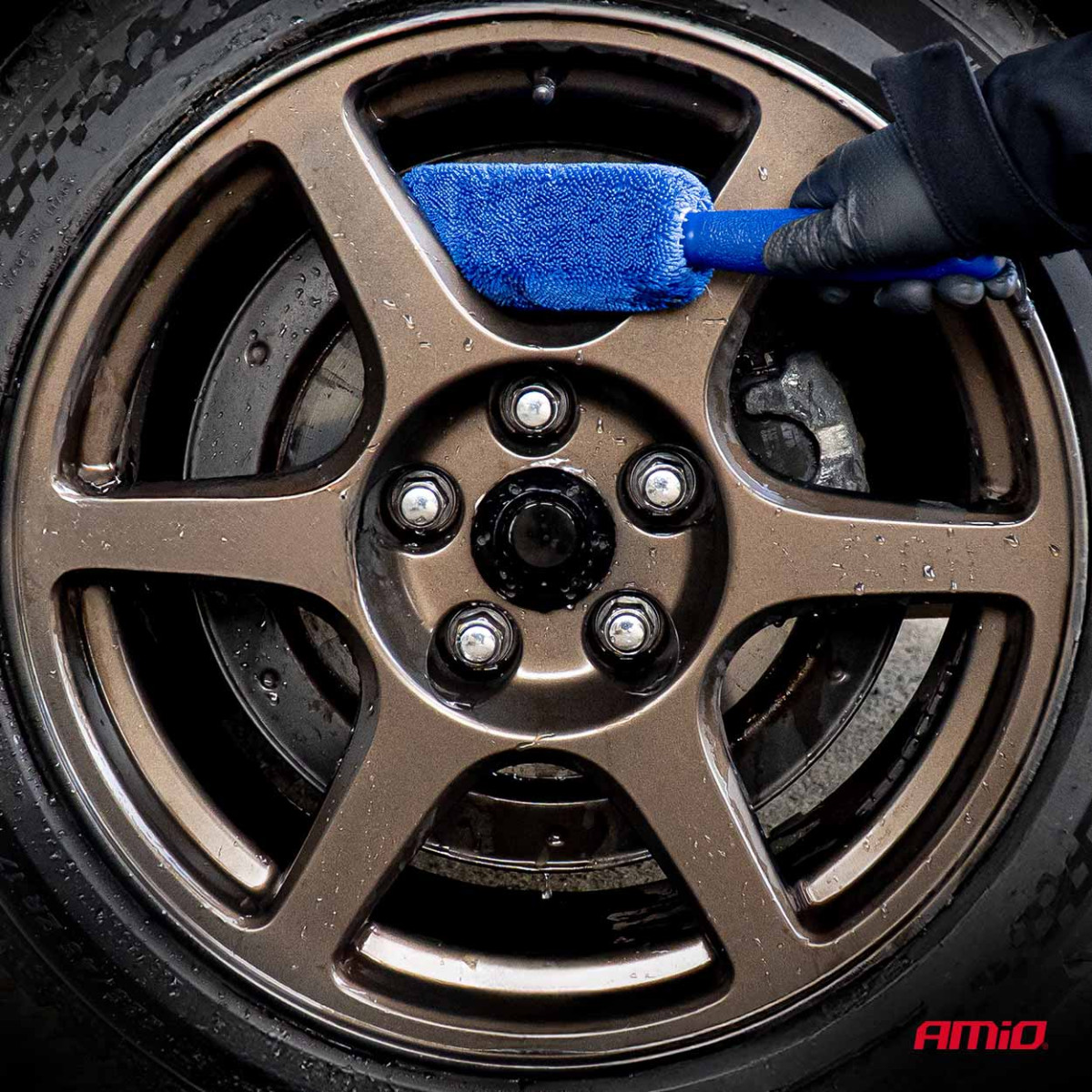 Mikropluošto ratlankių šepetys 5×6×28 cm AMIO-04728