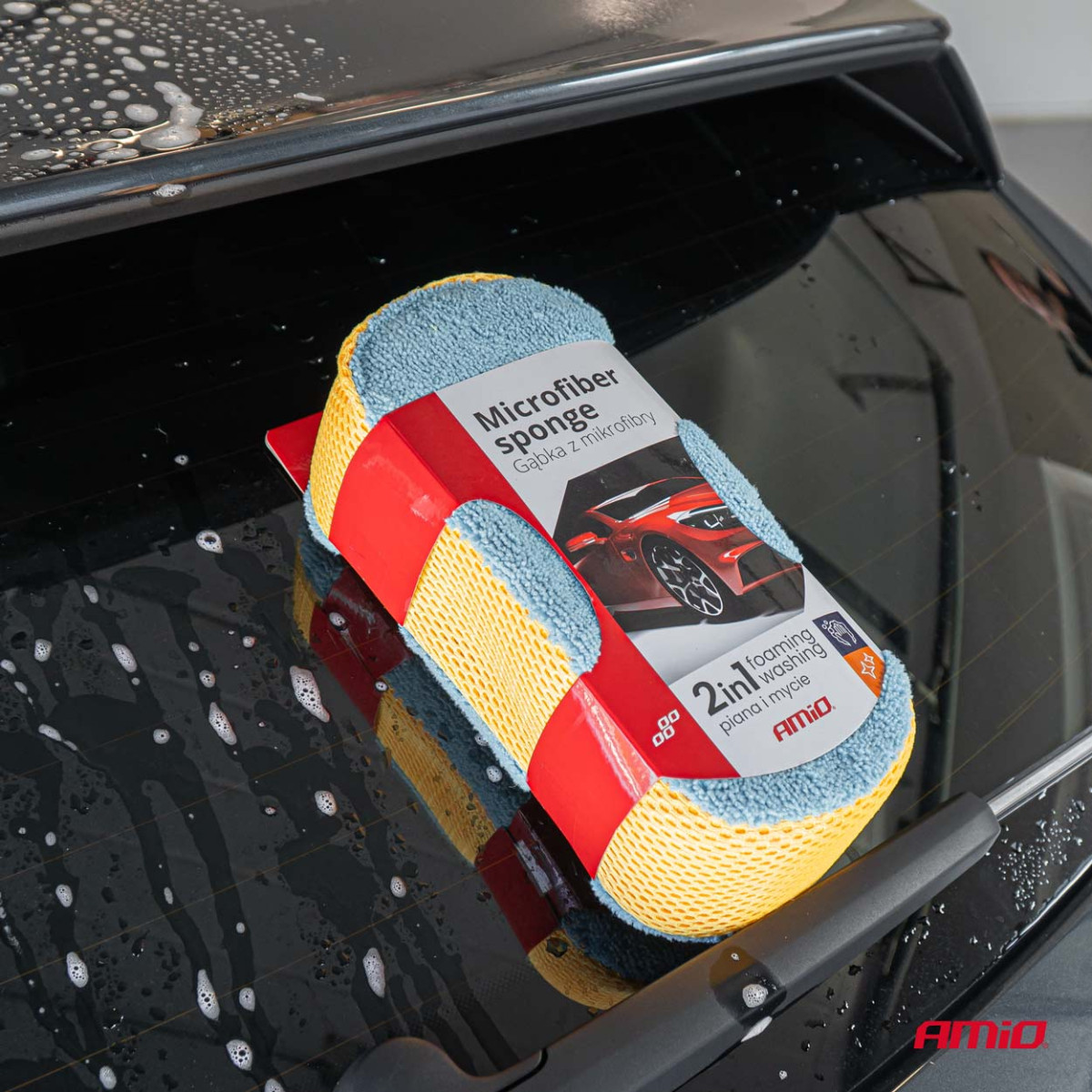 Mikropluošto kempinė, 23x10x6 cm AMiO-03840