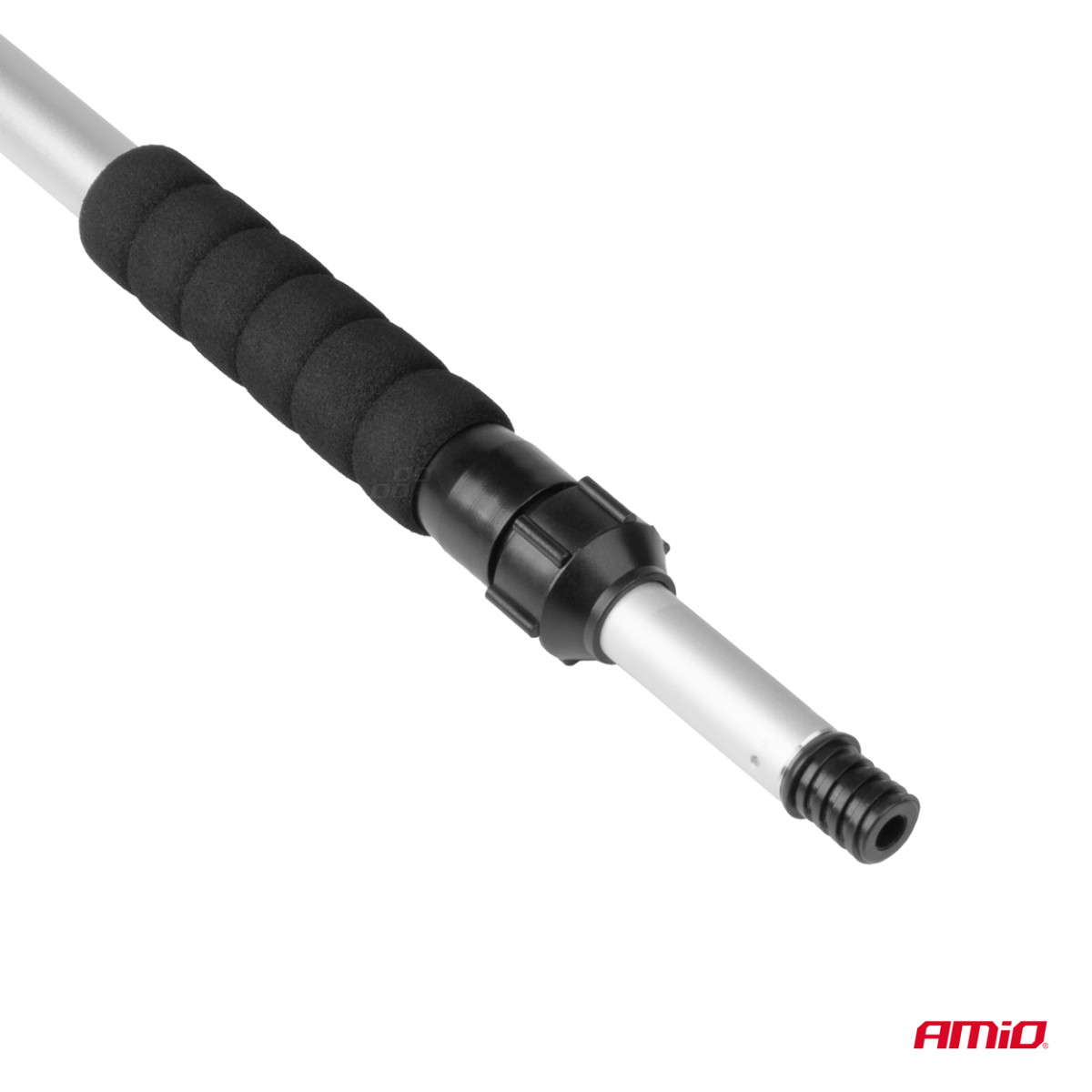 Teleskopinis šepetys su vandens jungtimi, mikropluoštas 98-168cm AMIO-02397