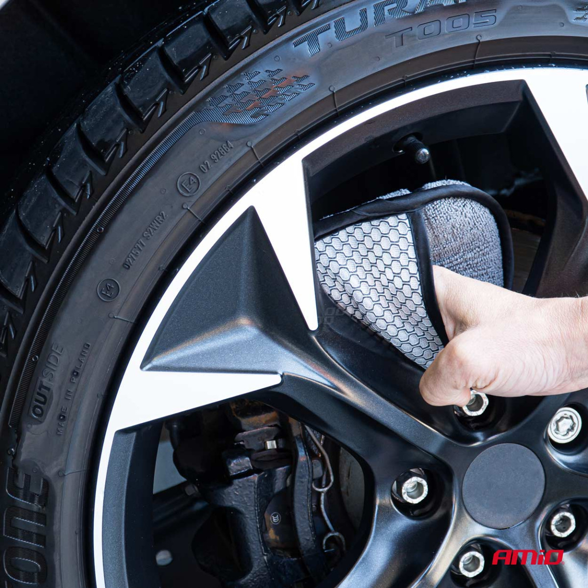 Mikropluošto kempinė ratlankiams, 20x16x2 cm AMiO-03843