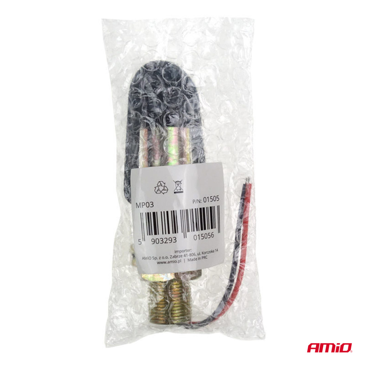 Įspėjamųjų lempų montavimo laikiklis "I" tipo 24mm MP03 AMIO-01505