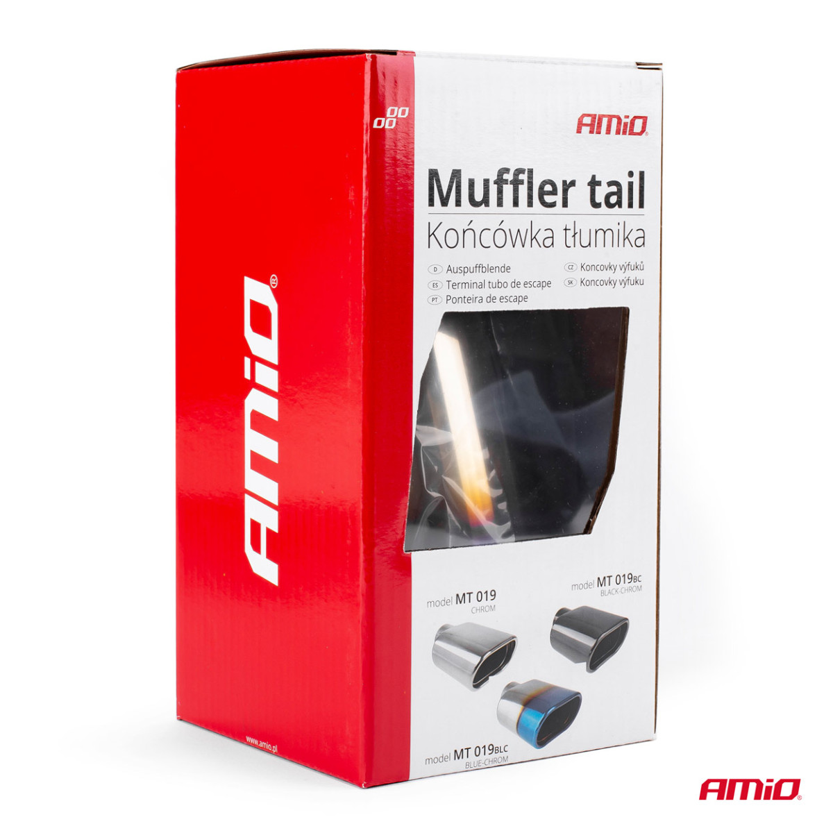 Duslintuvo antgalis 40-58 mm, nerūdijančio plieno, deginto metalo efekto, AMIO-02353