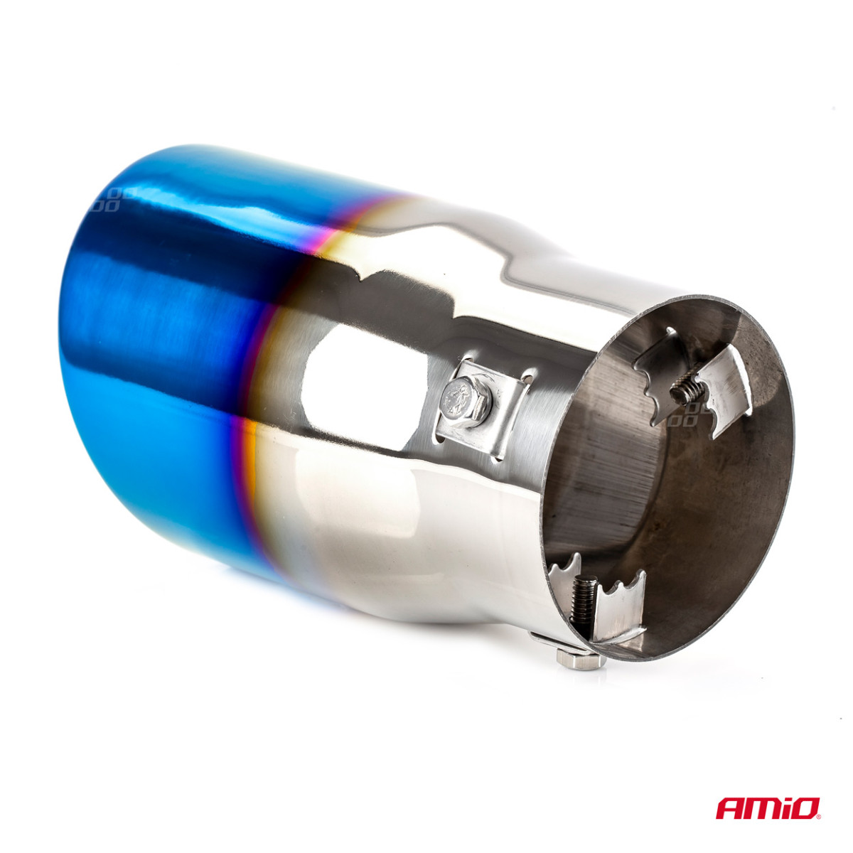 Duslintuvo antgalis 48-65 mm, nerūdijančio plieno, deginto metalo efekto, AMIO-02198