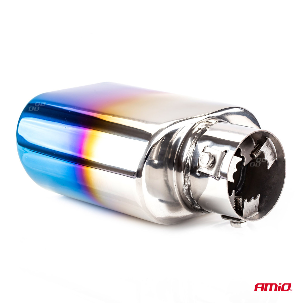 Duslintuvo antgalis 33-50 mm, nerūdijančio plieno, deginto metalo efekto, AMIO-02191