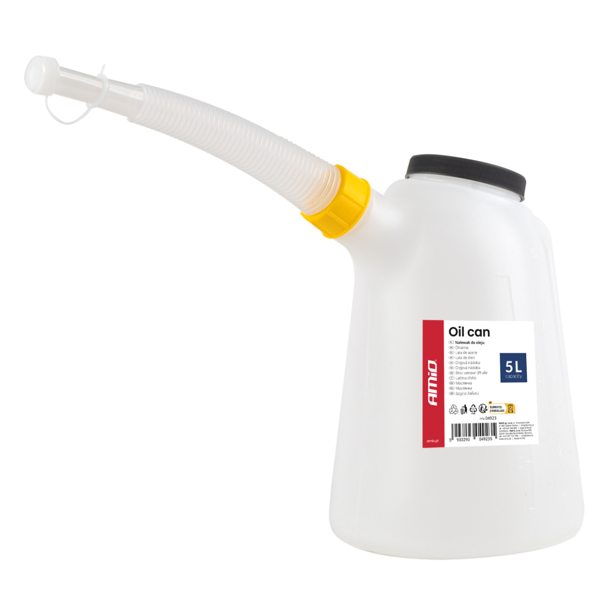 Alyvos įpylimo kanistras, 5 l, AMIO-04923