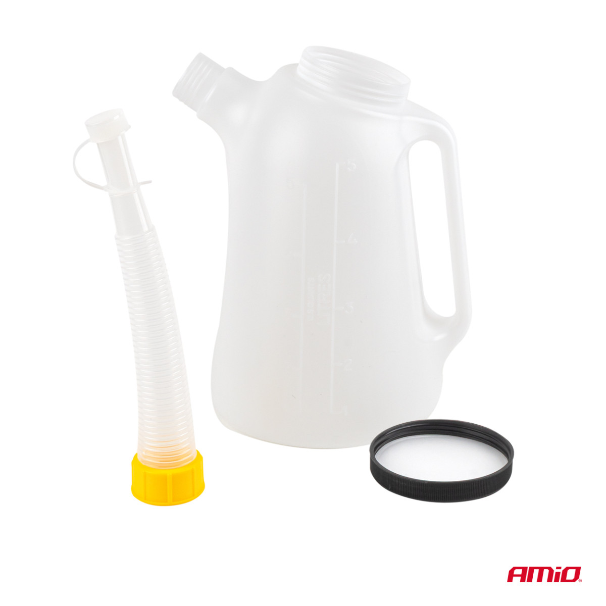 Alyvos įpylimo kanistras, 5 l, AMIO-04923