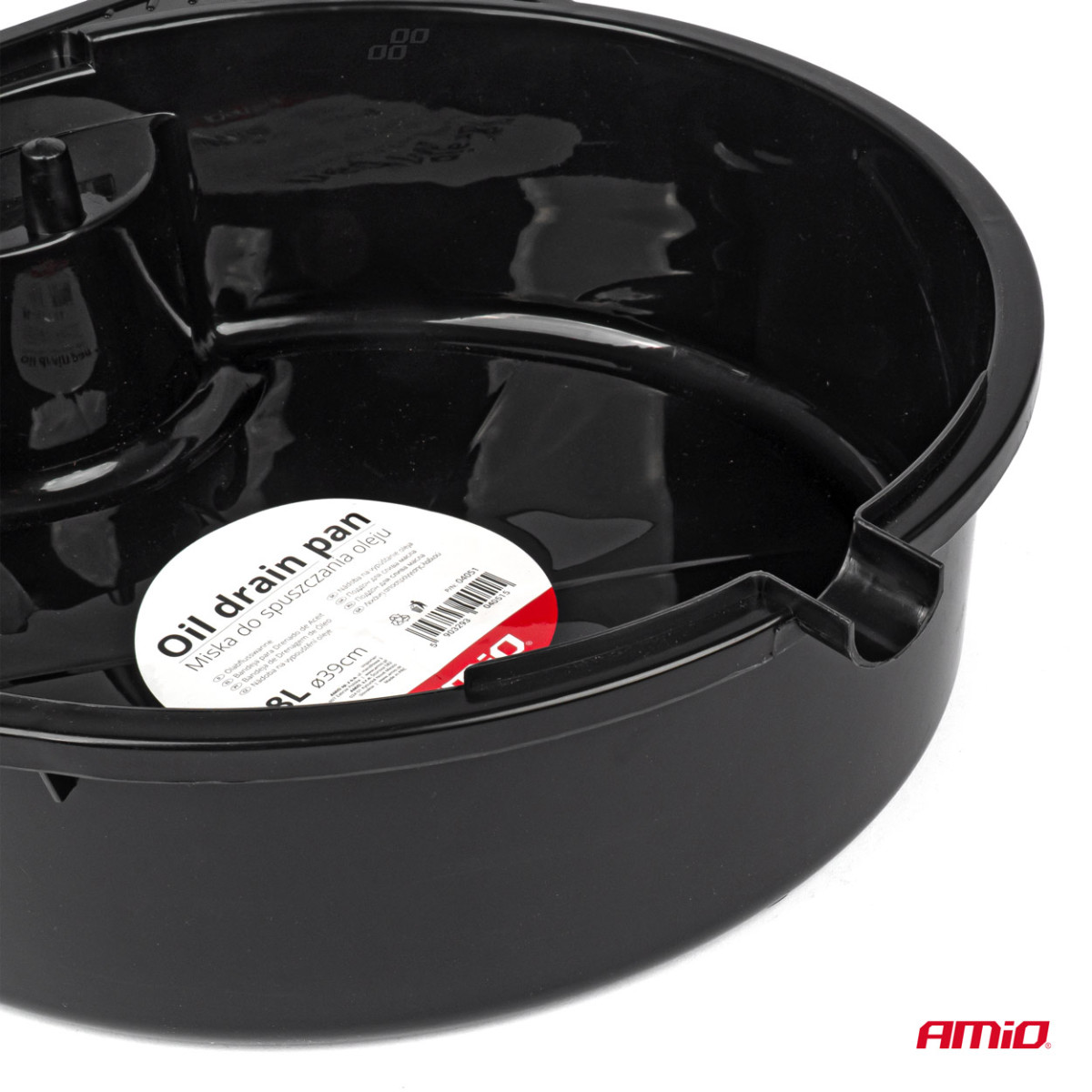 Alyvos surinkimo indas 8 L, 39cm AMIO-04051