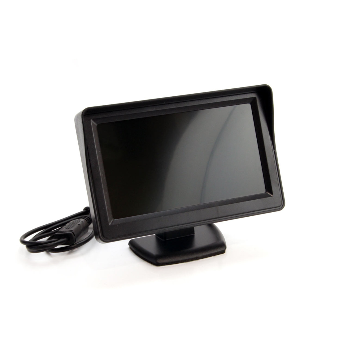 Parkavimo pagalbos sistema TFT01 4,3" su HD-310 kamera, 4 juodi jutikliai, sunkvežimiams