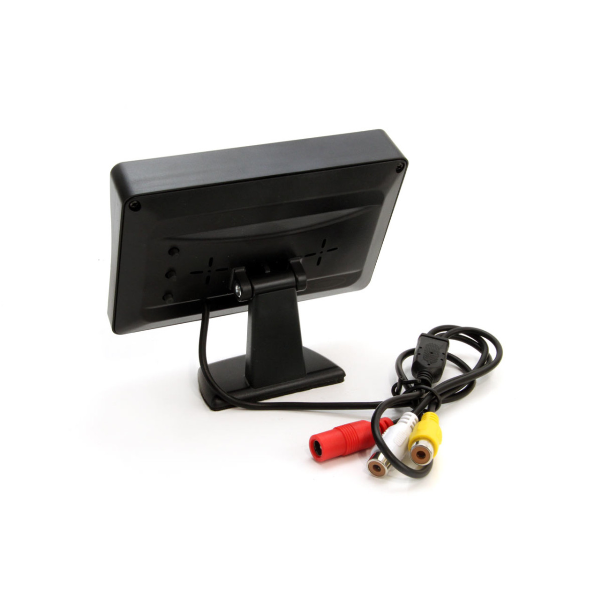 Parkavimo pagalbos sistema TFT01 4,3" su HD-307-IR kamera, 4 sidabro spalvos jutikliai 22 mm