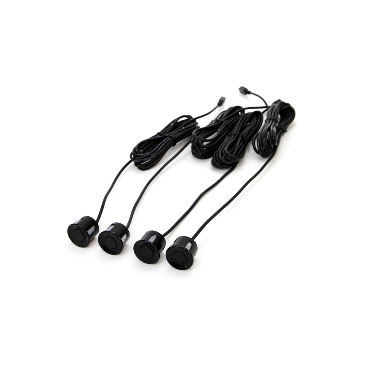 Parkavimo pagalbos sistema TFT02 4,3" su HD-502-IR kamera, 4 juodi sensoriai