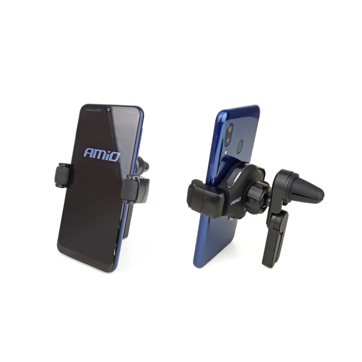 Telefono laikiklis su belaidžiu įkrovikliu COMBO QC 3.0 PHW-03