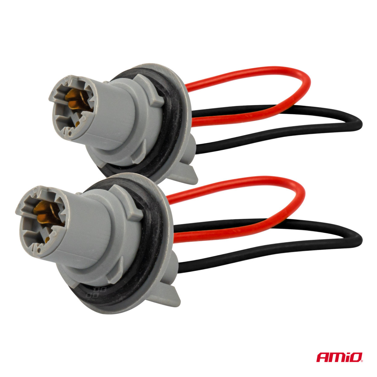 Plastikiniai lizdai 2 vnt., T15/W16W/W5W