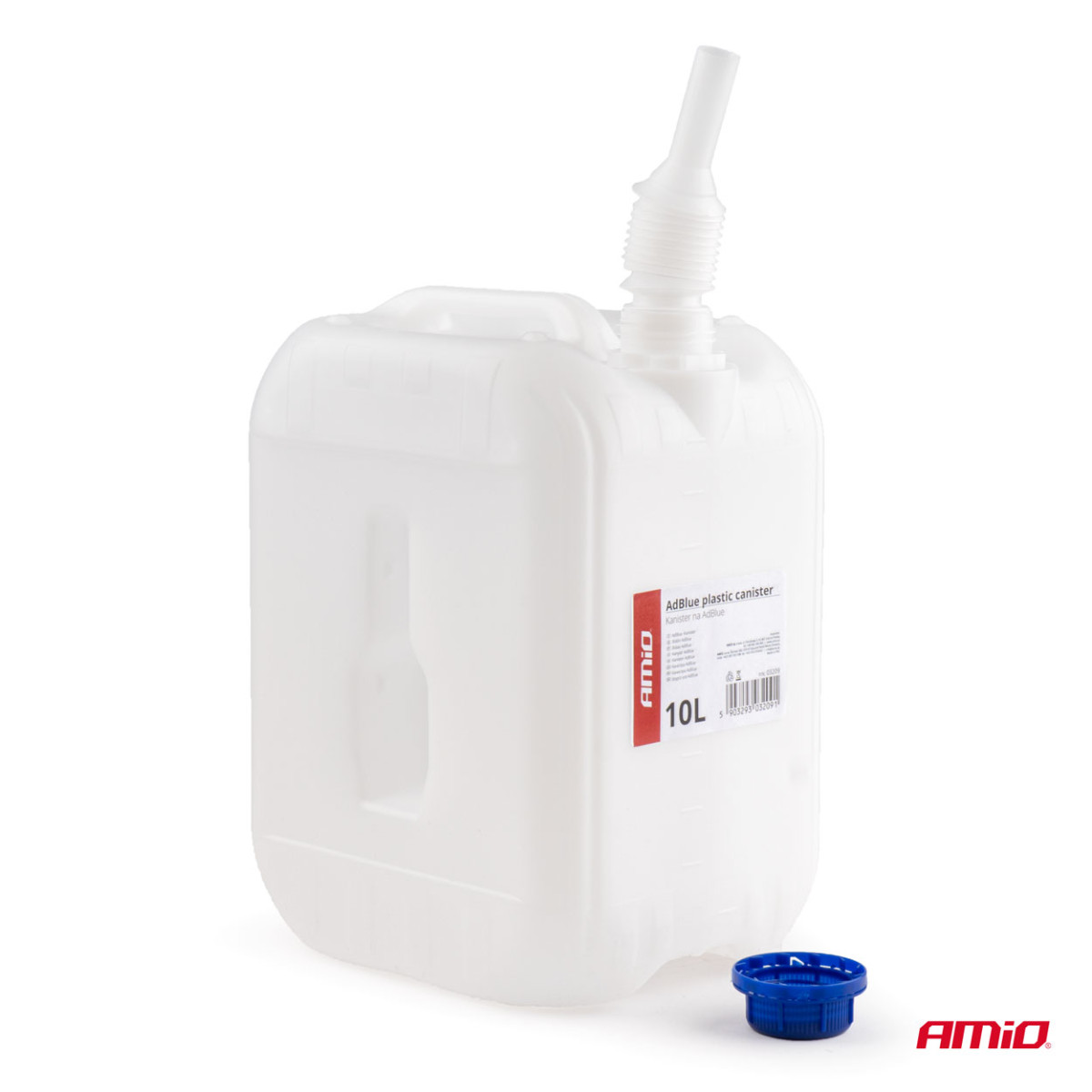 Plastikinis kanistras, AdBlue 10 L AMIO-03209