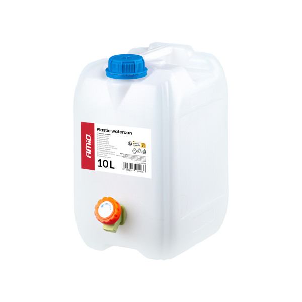 Plastikinis vandens bakelis su kraneliu, 10 l, AMIO-05143 Plastikinis vandens bakelis su kraneliu, 10 l, AMIO-05143