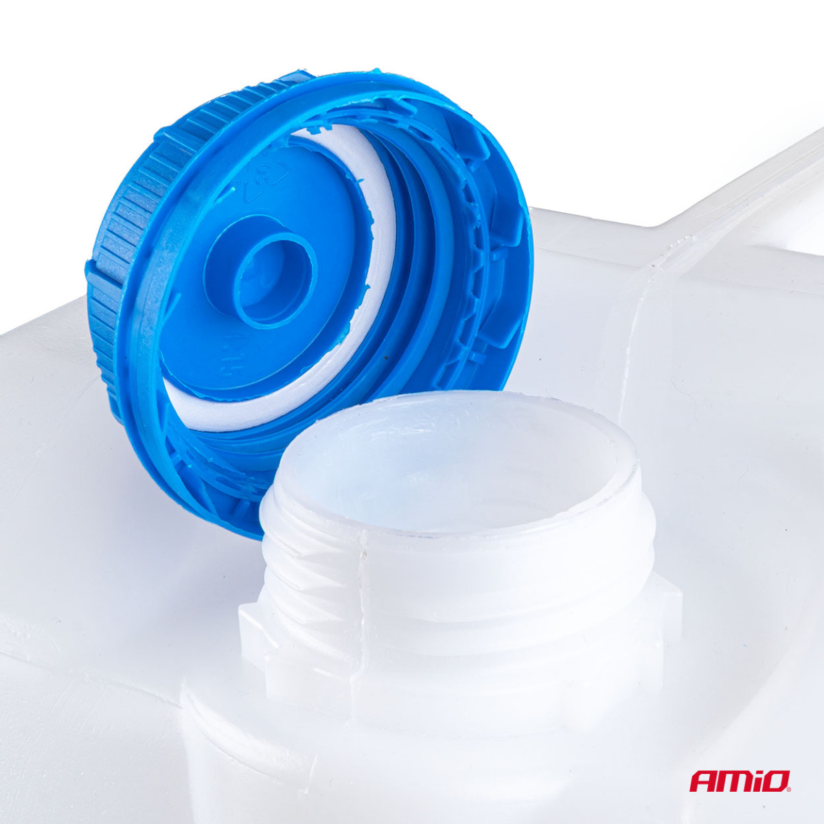 Plastikinis vandens bakelis su kraneliu, 10 l, AMIO-05143