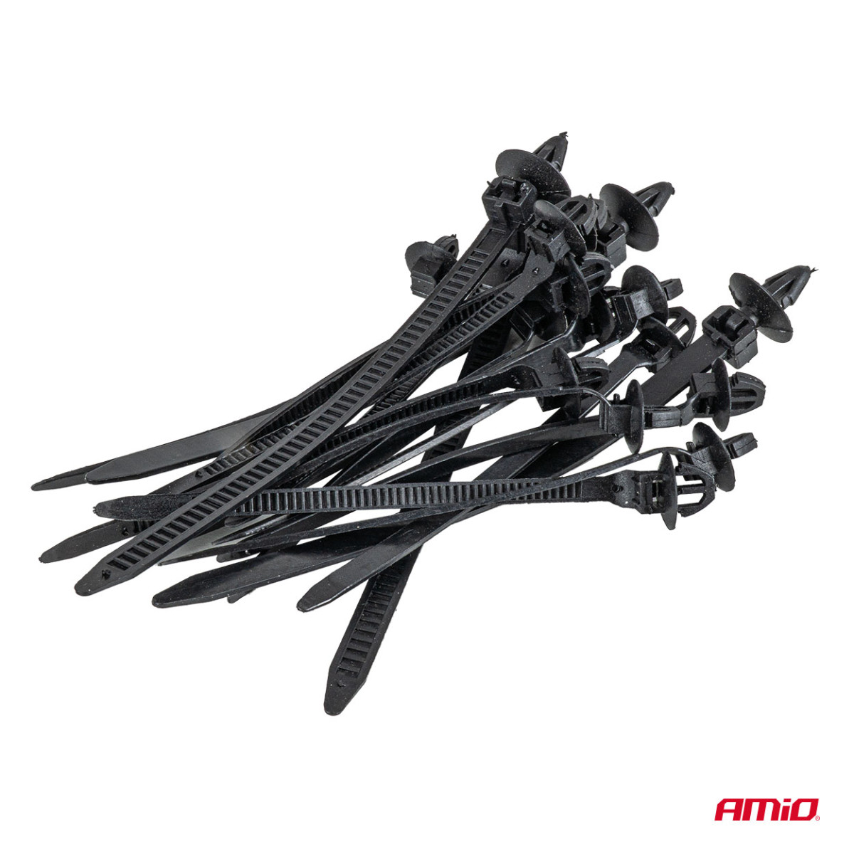 Plastiko suvirinimo rinkinys su kaiščiais ir segtukais, 1211 vnt. AMIO-04746