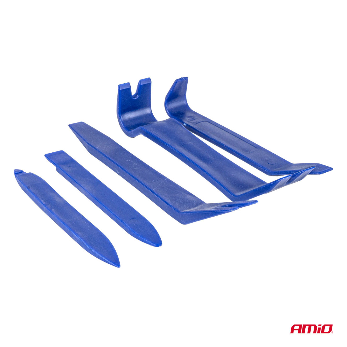 Plastiko suvirinimo rinkinys su kaiščiais ir segtukais, 1211 vnt. AMIO-04746