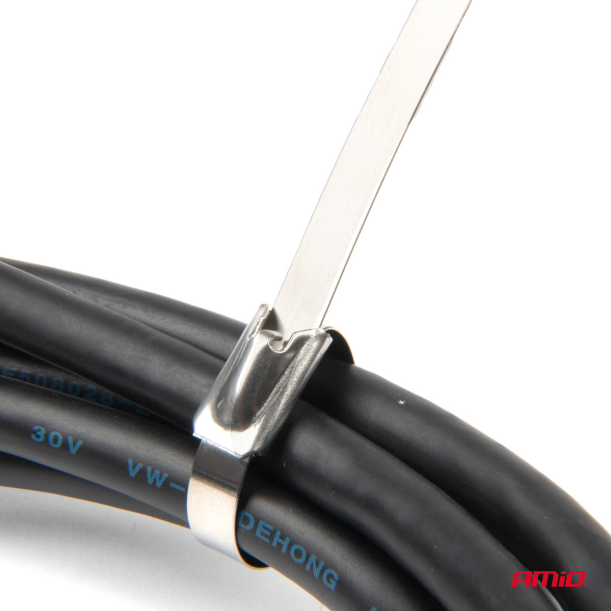 Replės metalinėms kabelių apkaboms AMIO-04328