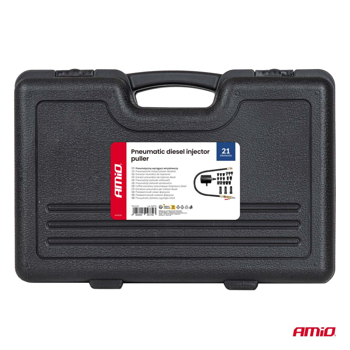 Dyzelinių purkštukų pneumatinis ištraukimo įrankis AMIO-04774
