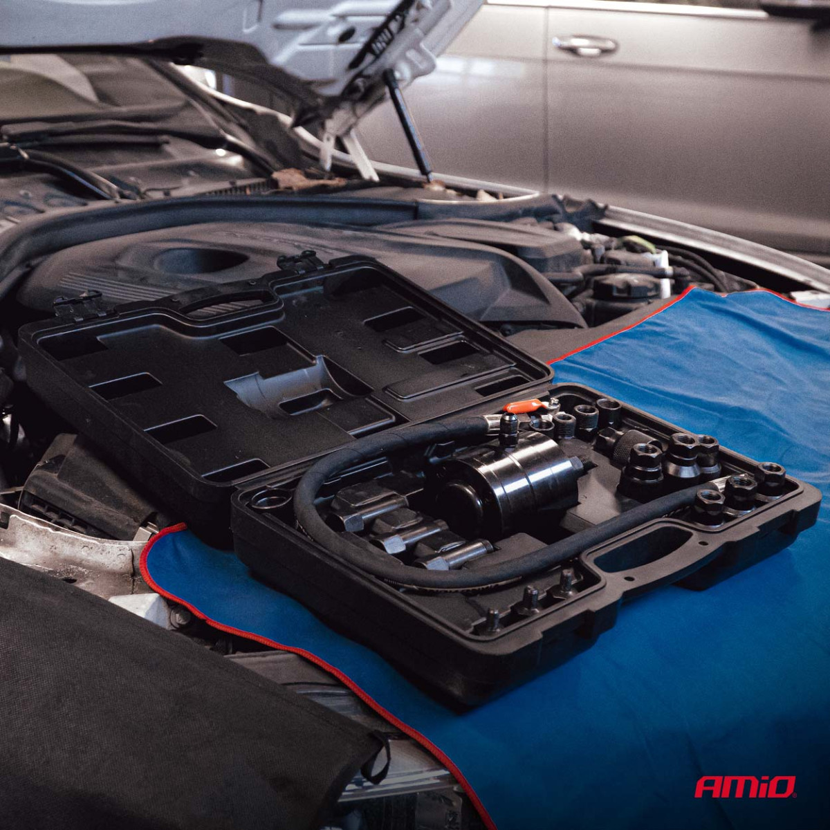 Dyzelinių purkštukų pneumatinis ištraukimo įrankis AMIO-04774