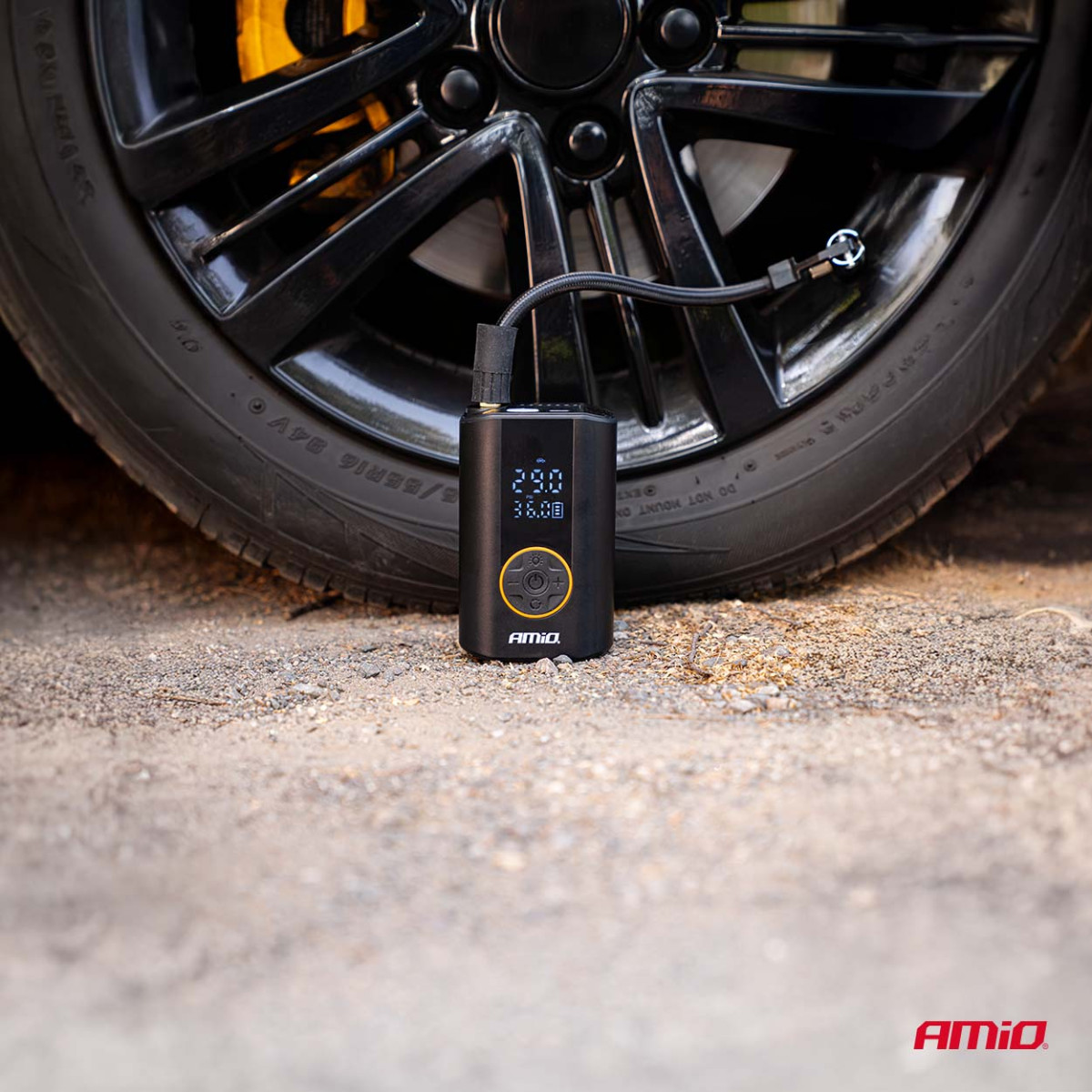 Belaidis LED kompresorius 40W su USB-C ACOMP-25 AMIO-04414