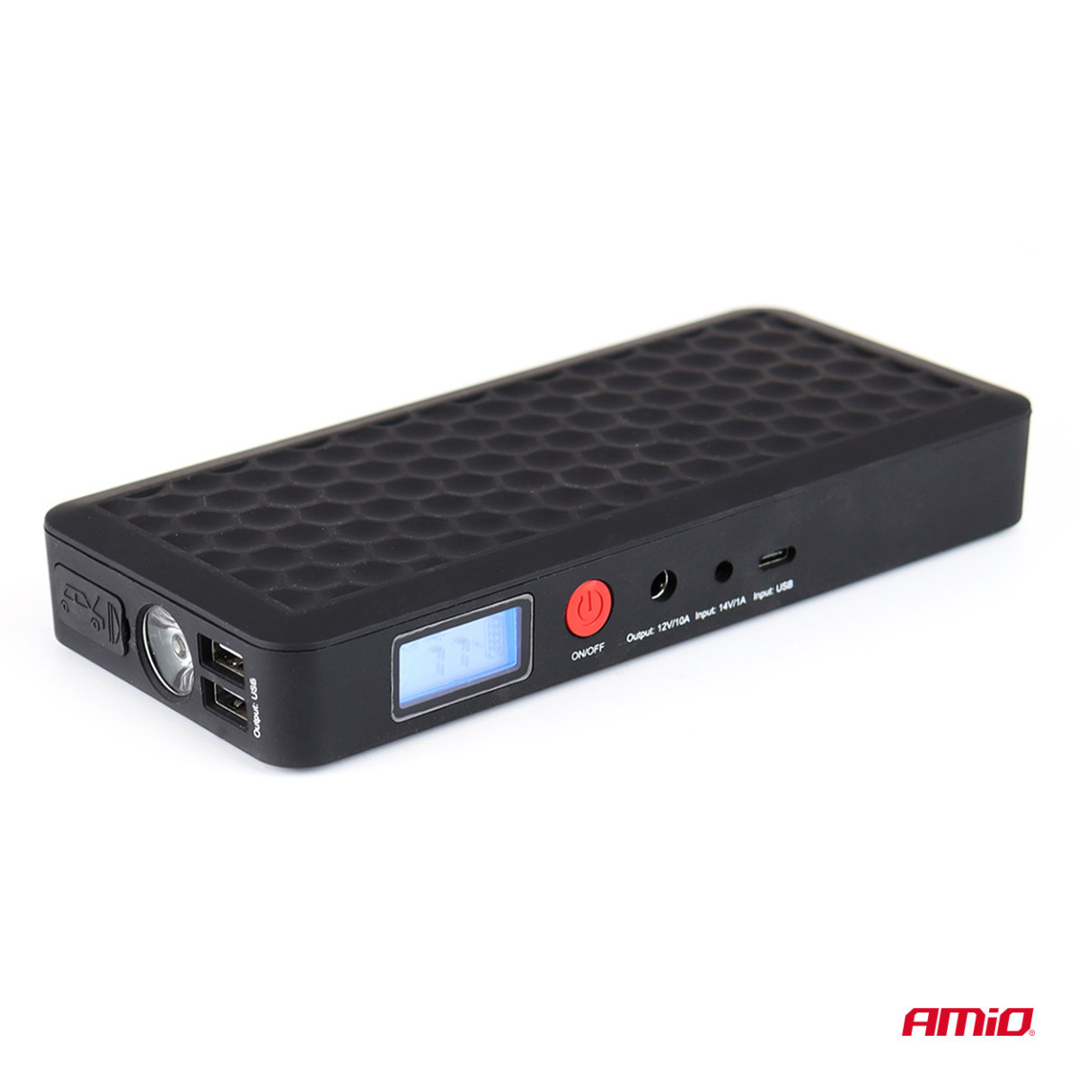 Nešiojamas užvedimo įrenginys / Powerbank 12V 4Ah 800A SJ02 AMIO-02524