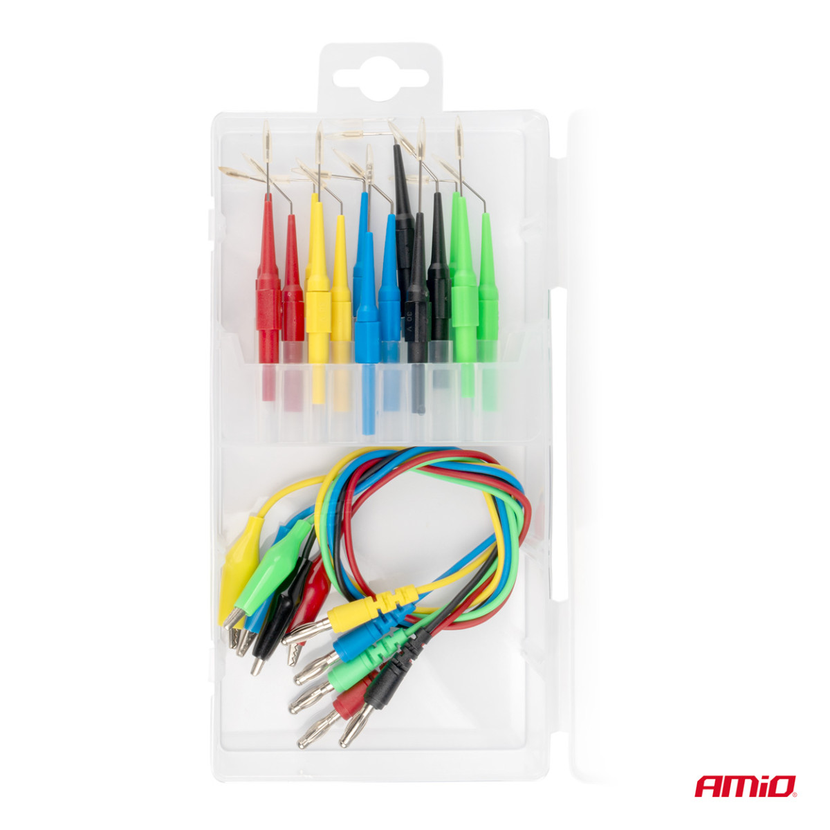 Matavimo laidų rinkinys automobiliams 20 vnt. AMIO-04274