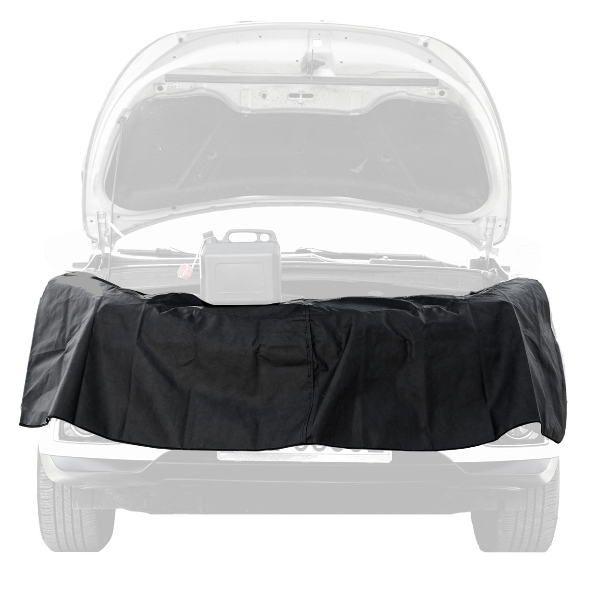 Apsauginis servisinis užvalkalas automobilio priekinei daliai