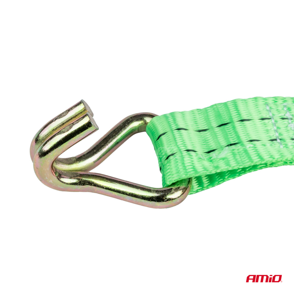 Krovinių tvirtinimo diržas su įtempikliu 2000 kg, 4 m x 38 mm, AMIO-03294