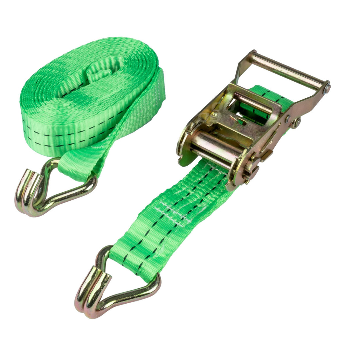 Krovinių tvirtinimo diržas su įtempikliu 2000 kg, 6 m x 38 mm, AMIO-03296