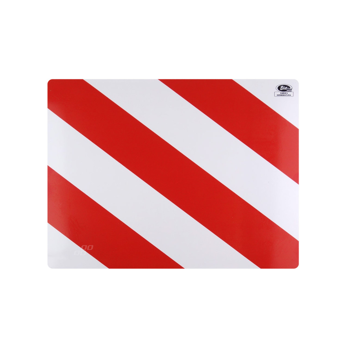 Galinė įspėjamoji lentelė TI-PG, dešinė 101-04W-33, 30x40 cm