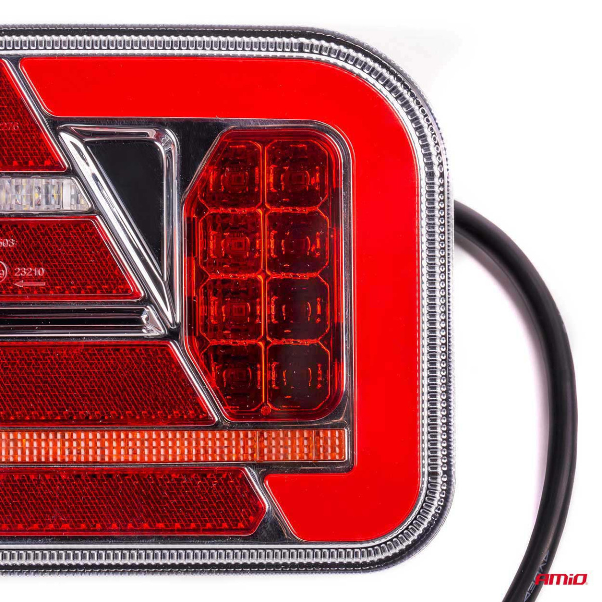 LED Kombinuota galinė lempa AMiO RCL-03-L dynamic, kairė