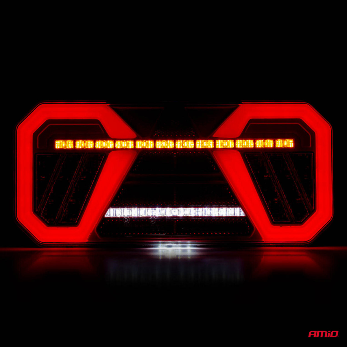 LED Kombinuota galinė lempa AMiO RCL-04-R dynamic, dešinė