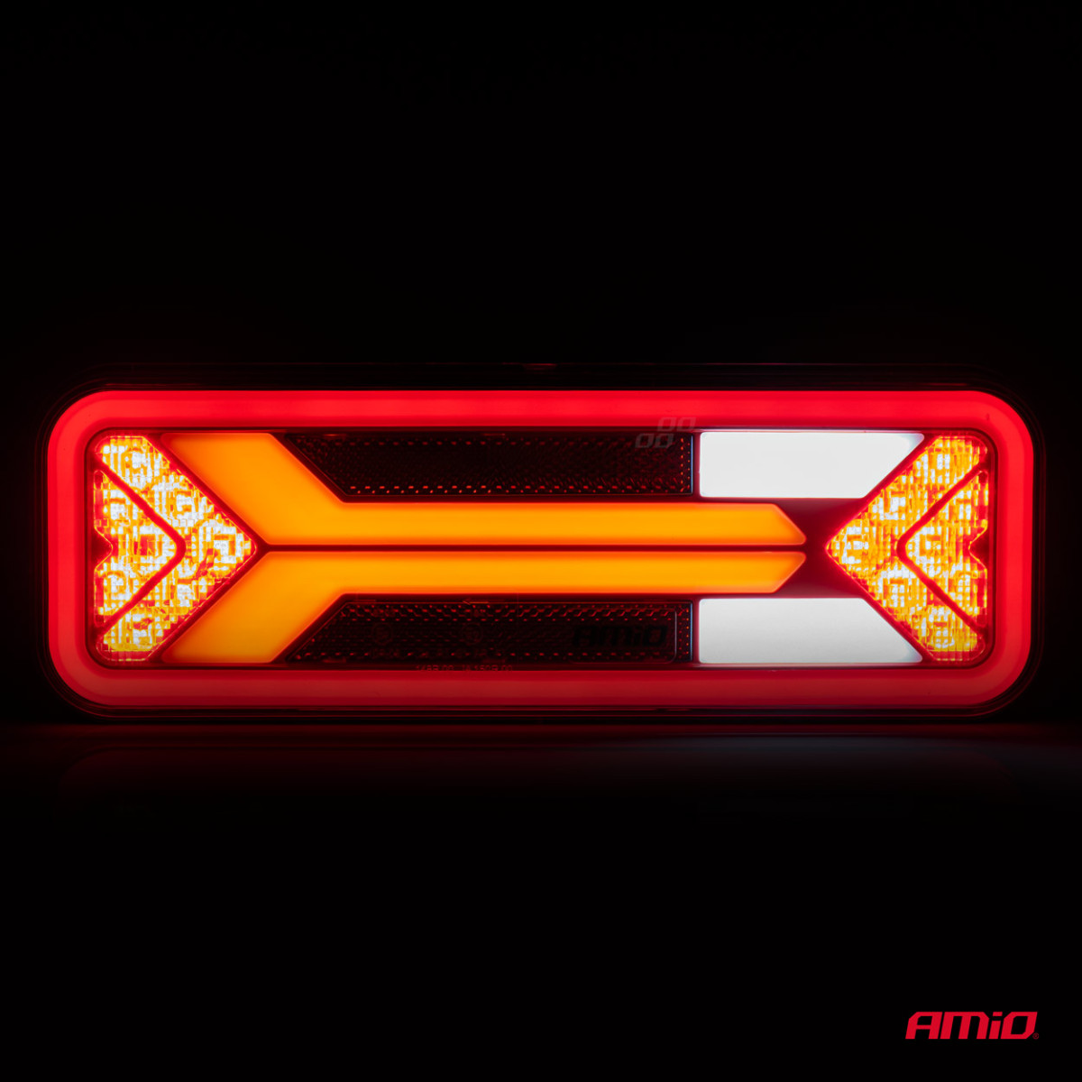 Daugiafunkcinis LED galinis žibintas RCL-09-L dynamic, kairė