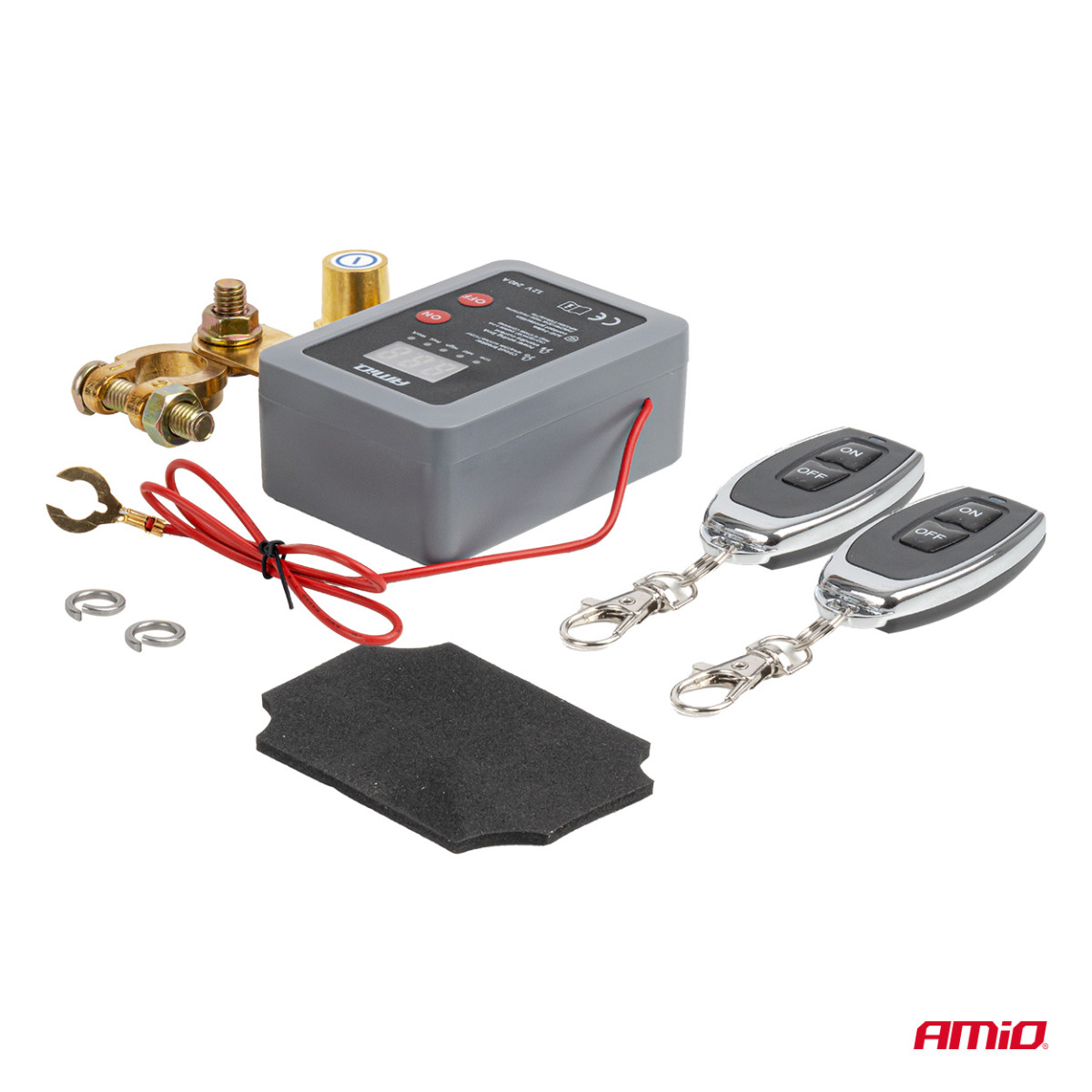 Nuotolinis akumuliatoriaus atjungiklis 12V 240A (BATT) AMIO-04832