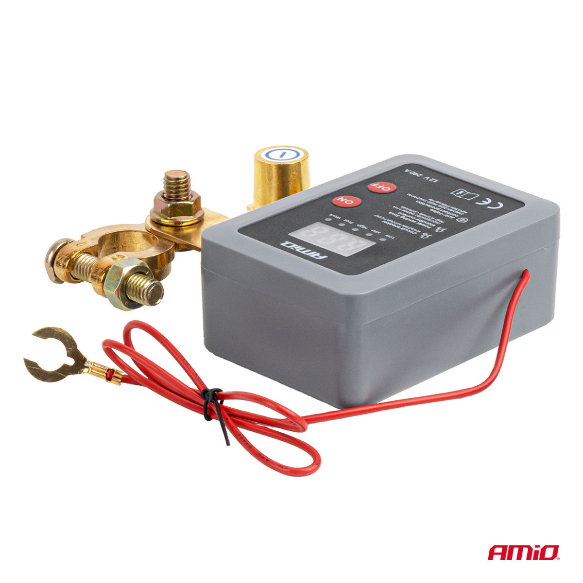 Nuotolinis akumuliatoriaus atjungiklis 12V 240A (BATT) AMIO-04832