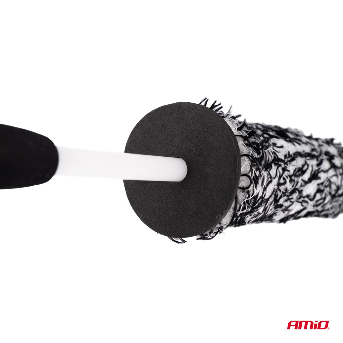 Kūginis ratlankių šepetys 44cm AMIO-04025