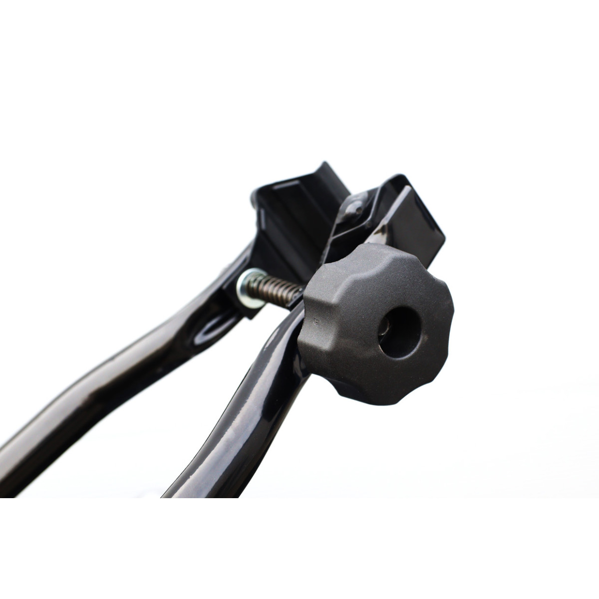 Automobilinis dviračių laikiklis ant stogo, juodas RBR-01 AMIO-02588