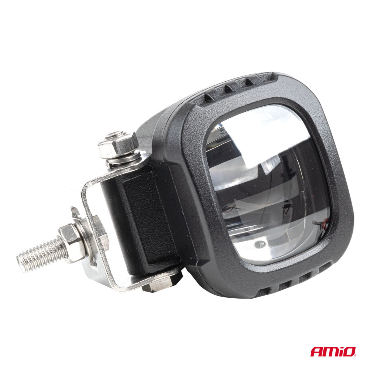 Saugos zonos šviestuvas šakiniams krautuvams, raudona šviesa, 10W 10–80V IP6K9K AMIO-04868