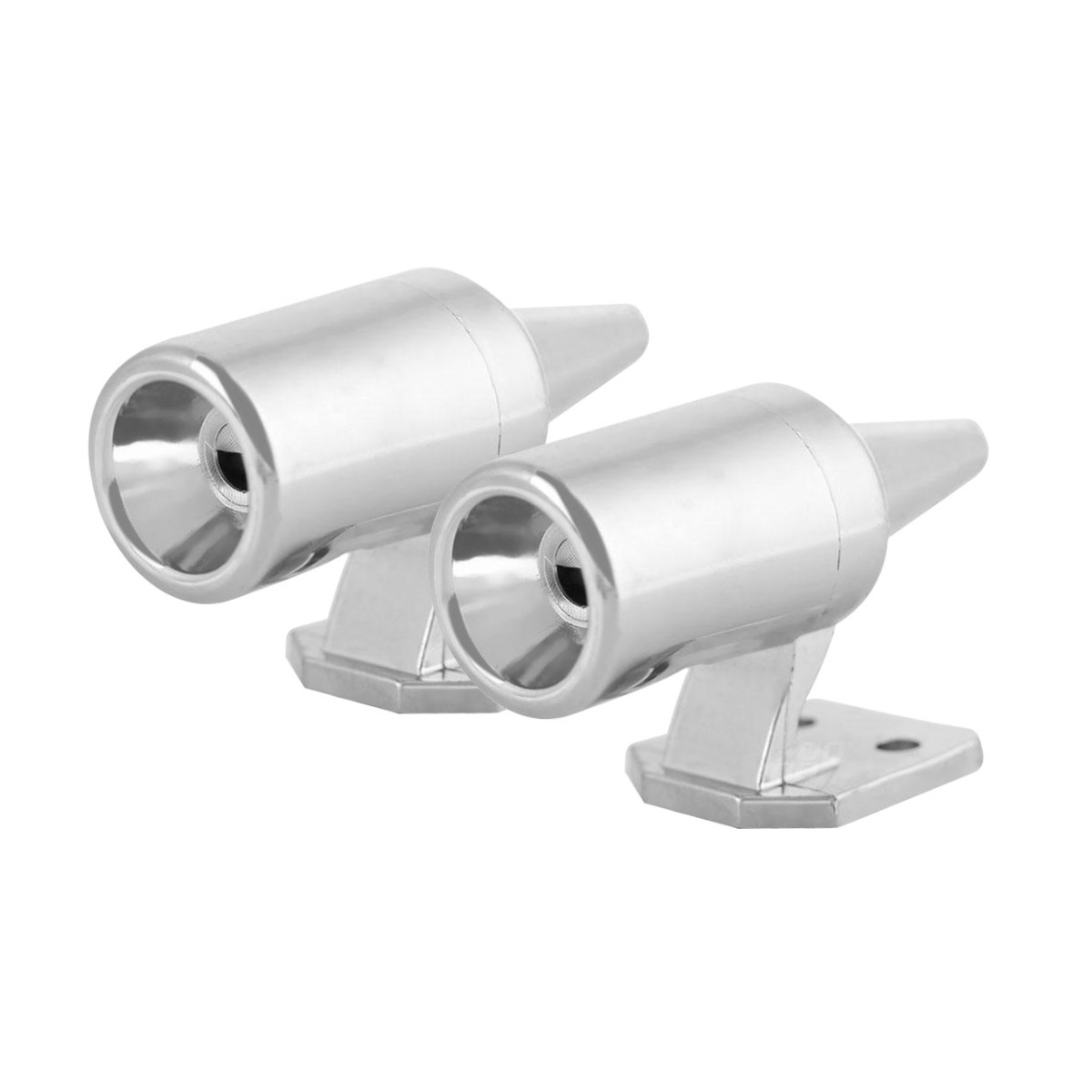 Ultragarso laukinių gyvūnų atbaidytuvas, chromuotas, 2 švilpukai AMIO-02454