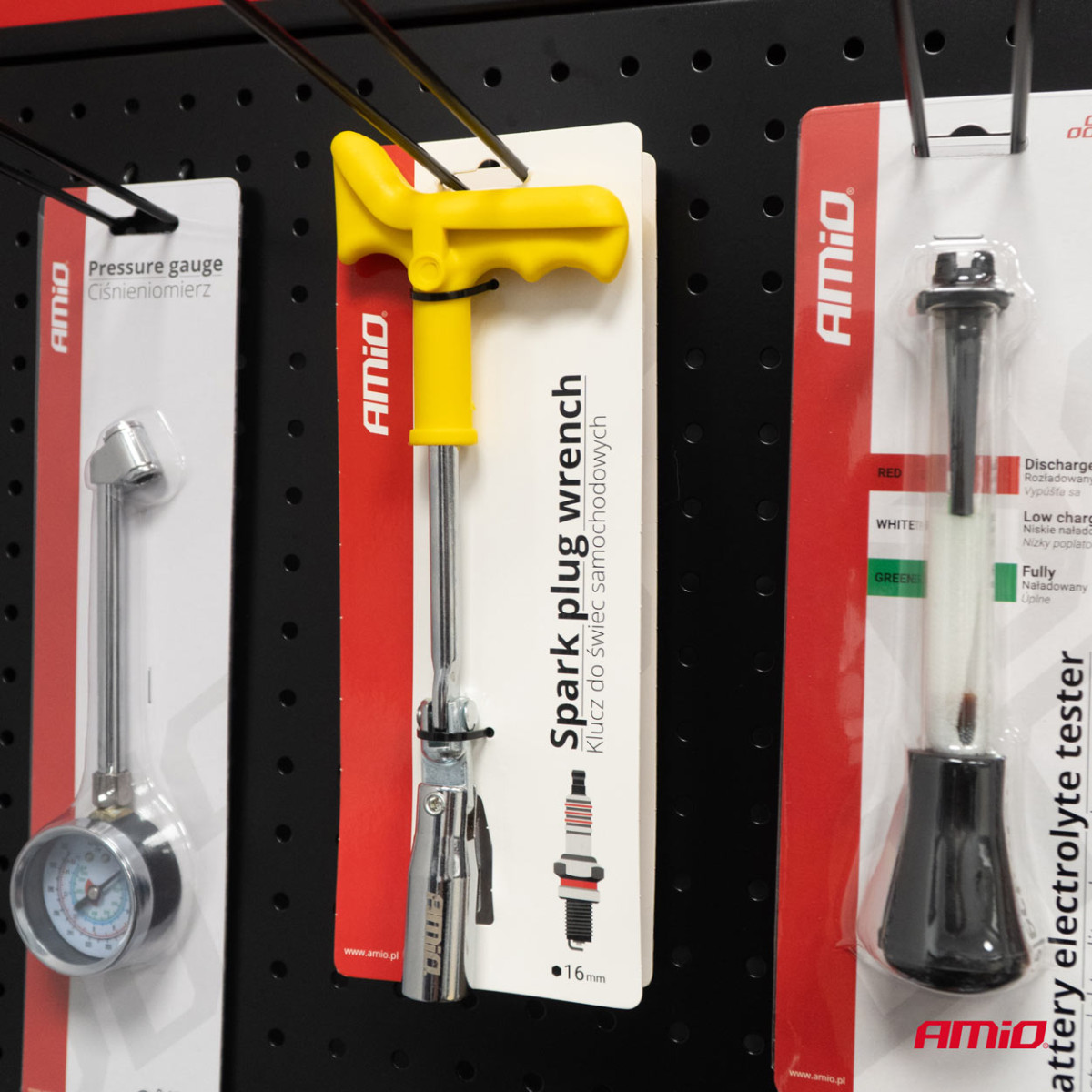 Žvakės raktas 16mm SPW-16 AMIO-01719