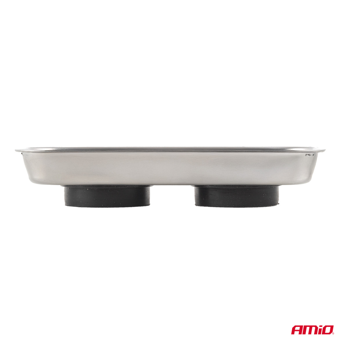 Nerūdijančio plieno magnetinis padėklas 150×65×27 mm AMIO-04917