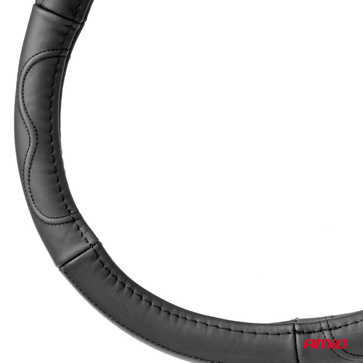 Automobilio vairo užvalkalas 41-43 cm, natūrali oda, SWC-49-XL