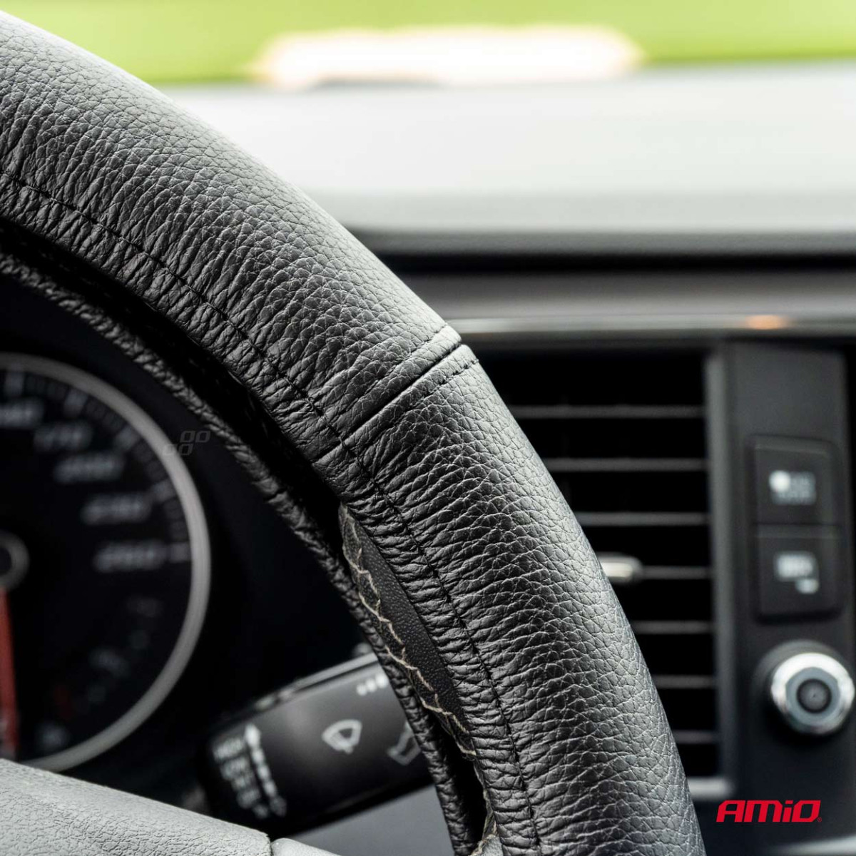 Vairo užvalkalas su natūralia oda 47-49 cm, XXXL