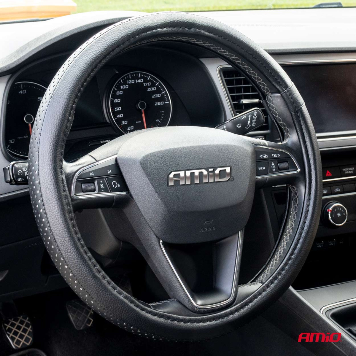 Automobilio vairo užvalkalas 37-39 cm, SWC-27-M