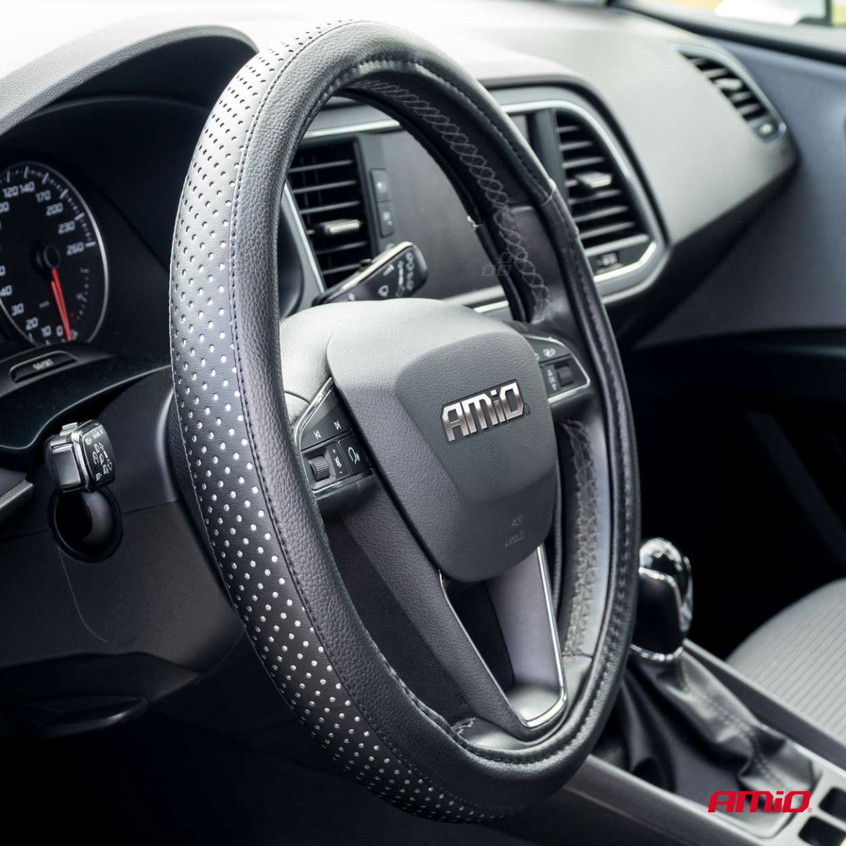 Automobilio vairo užvalkalas 37-39 cm, SWC-27-M