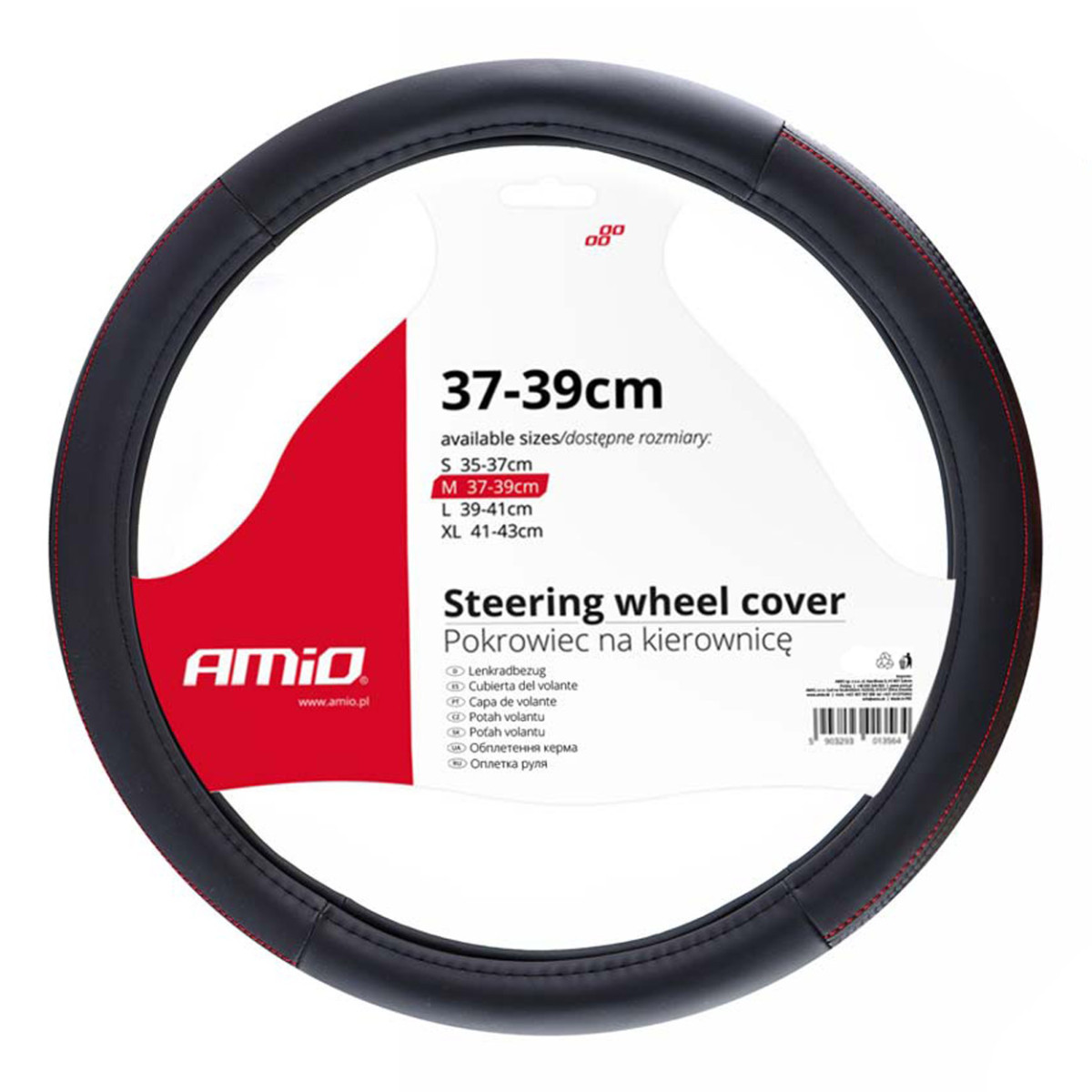 Automobilio vairo užvalkalas 37-39 cm, SWC-28-M